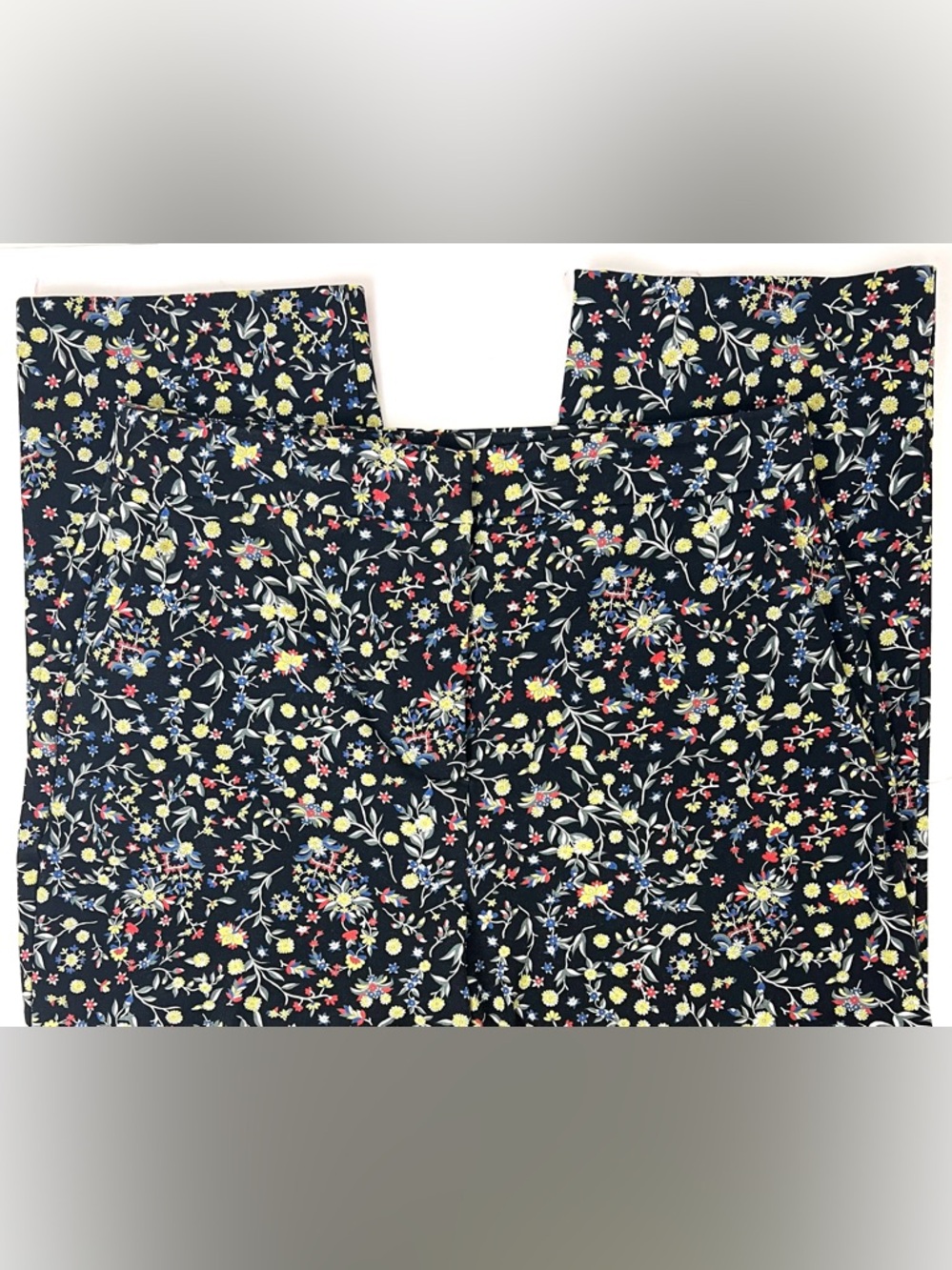Boden Bi-Stretch Straight Tapered Wildflower Pants - Picture 8 of 12